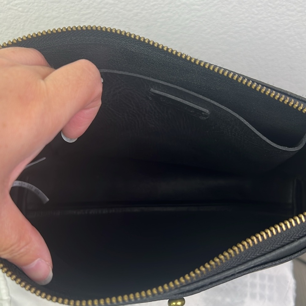 Madewell The Transport Shoulder Crossbody Bag Black - Picture 14 of 14